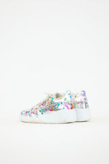 Giuseppe Zanotti Leather & Rhinestones Talon Sneaker