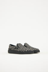 Balmain Monogram Jacquard B-Court Sneaker