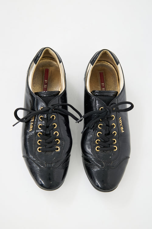 Prada Patent Leather Sneaker