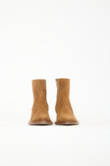 Saint Laurent Suede Lukas Boot