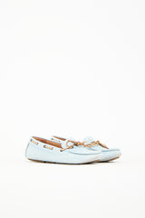Bottega Veneta Suede Intrecciato Driving Loafer
