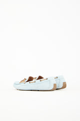 Bottega Veneta Suede Intrecciato Driving Loafer