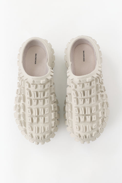 Balenciaga Rubber Bouncer Clog Sneaker