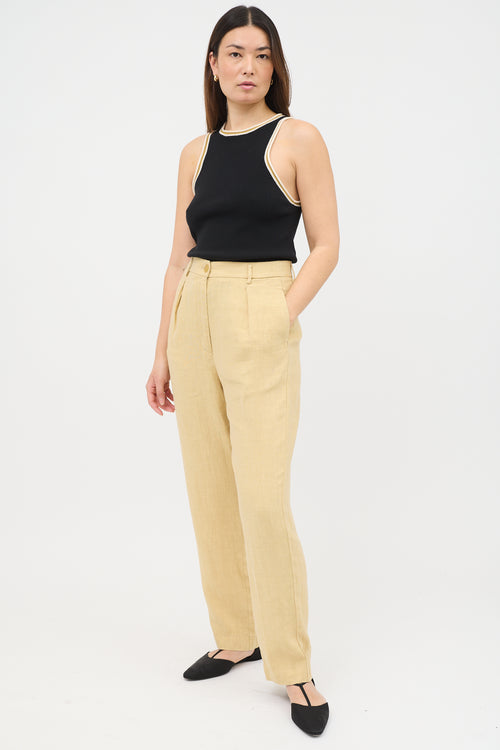 Forte Forte Linen Straight Leg Trouser