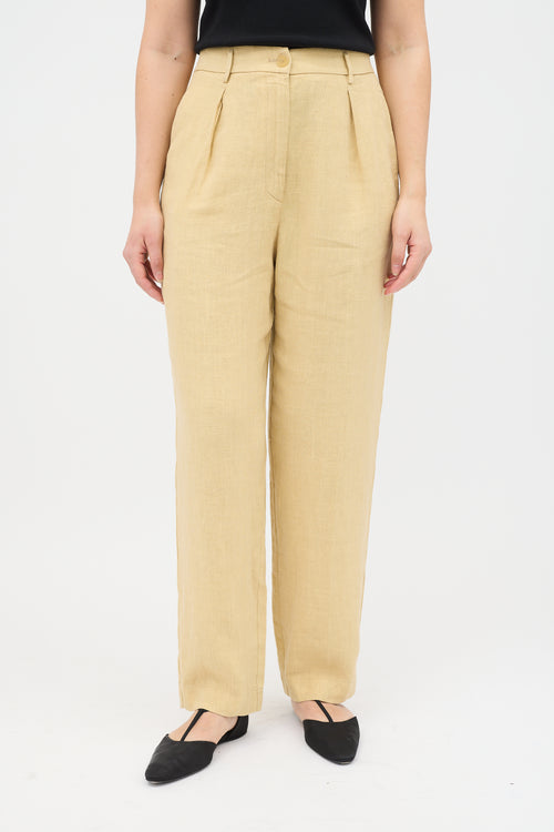 Forte Forte Linen Straight Leg Trouser