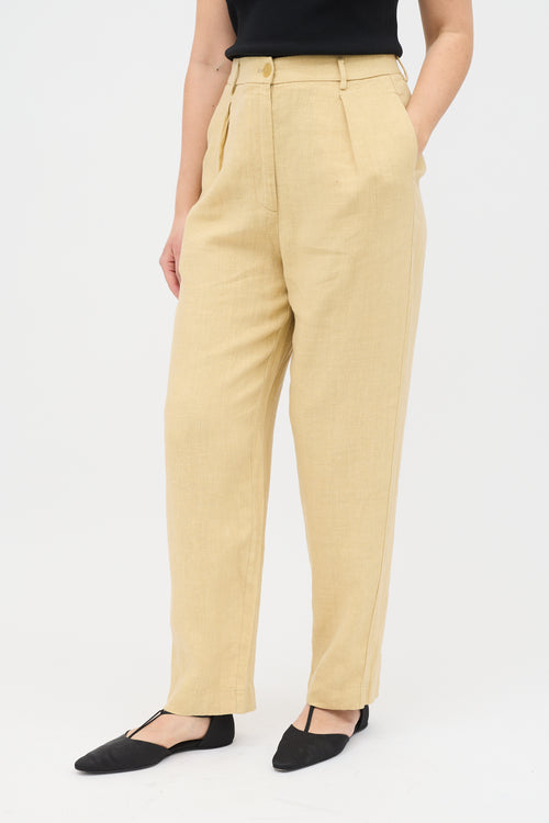 Forte Forte Linen Straight Leg Trouser