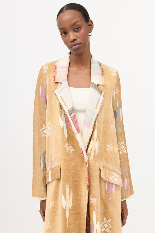 Forte Forte Chenille Patterned Coat