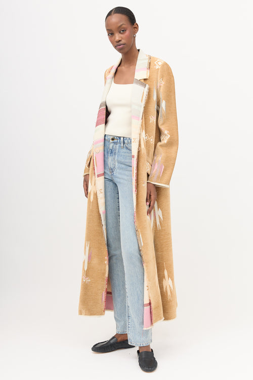 Forte Forte Chenille Patterned Coat