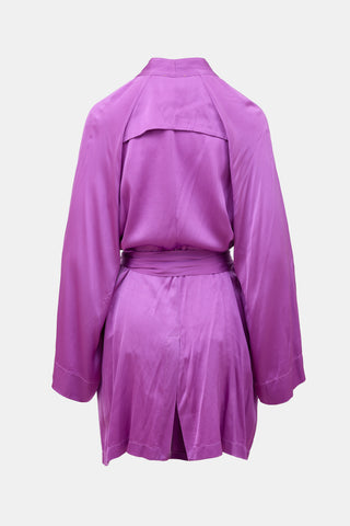 Forte Forte Silk Satin Robe