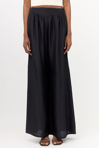 Forte Forte Silk Wide Leg Pant