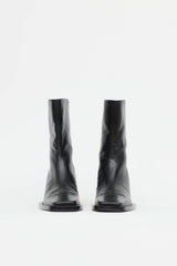 Frame Square Toe Ankle Boot