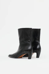 Frame Square Toe Ankle Boot