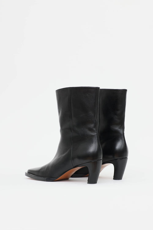 Frame Square Toe Ankle Boot