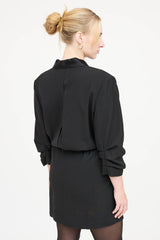 Frame Wool Wrap Dress