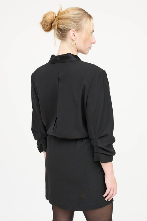 Frame Wool Wrap Dress