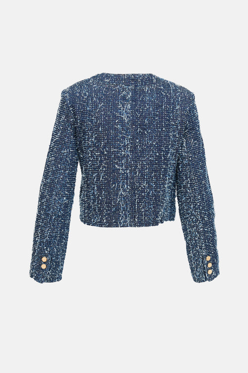 Frame Denim Boucle Jacket
