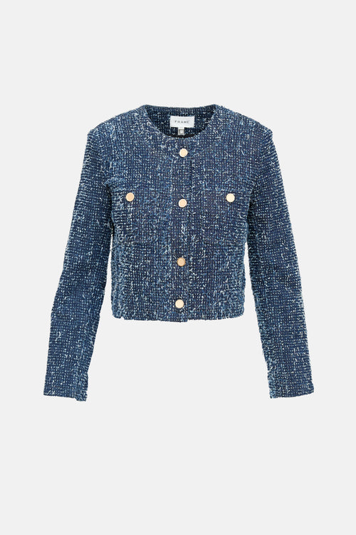 Frame Denim Boucle Jacket