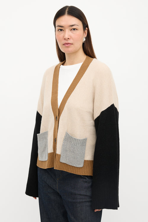 Frame Cashmere Vicuna Cardigan