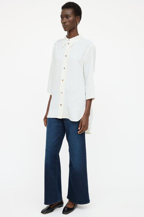 Le Slim Palazzo Jeans