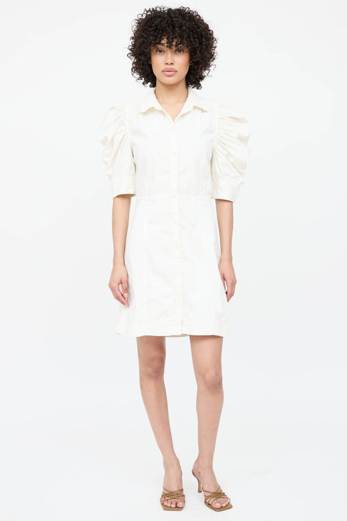 Frame Denim Button Up Dress