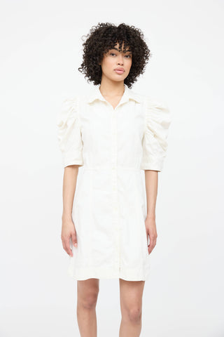Frame Denim Button Up Dress