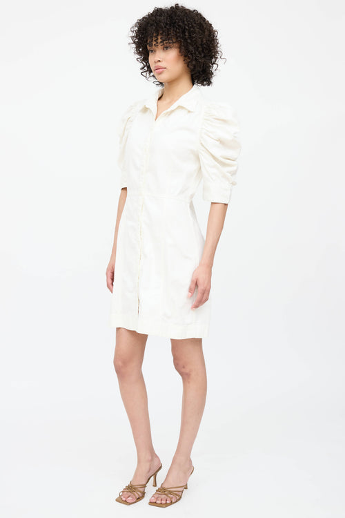 Frame Denim Button Up Dress