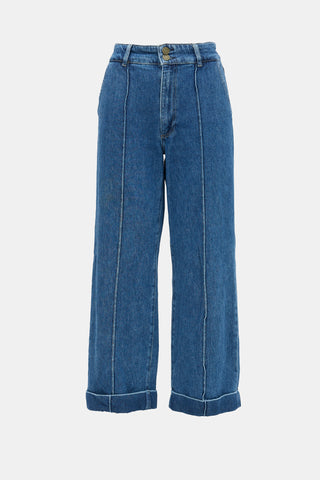 Frame Pintuck Jeans