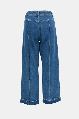 Frame Pintuck Jeans