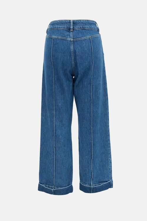 Frame Pintuck Jeans