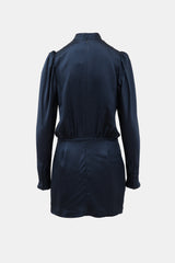 Frame Silk Wrap Dress