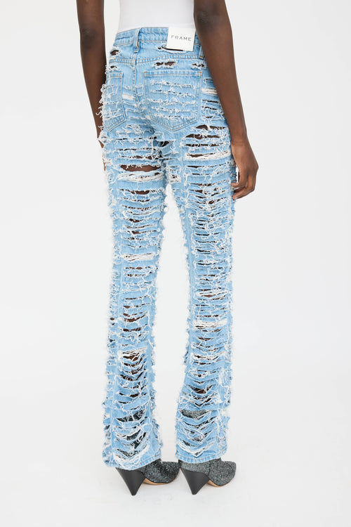 Frame Denim Shredded Jean