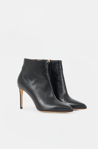 Francesco Russo Leather Ankle Boot