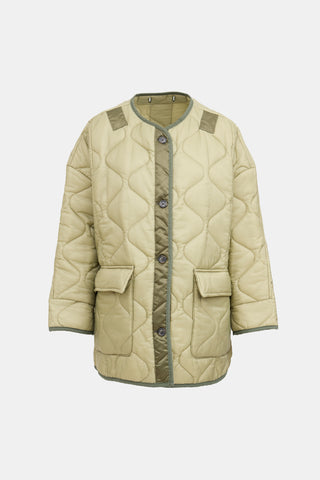 The Frankie Shop Teddy Quilted Jacket
