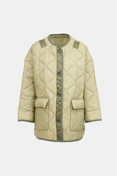 The Frankie Shop Teddy Quilted Jacket