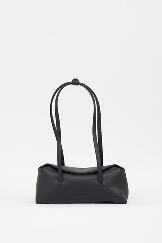 Freja New York Black Vegan Leather Mini Chrystie Bag