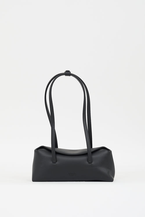 Freja New York Black Vegan Leather Mini Chrystie Bag