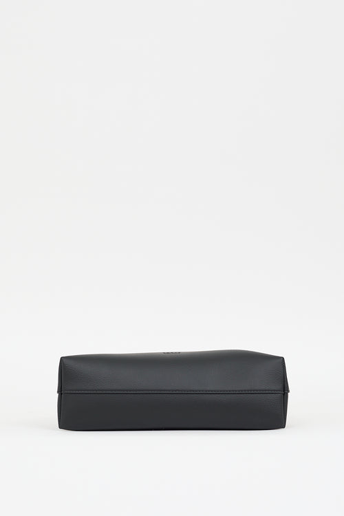 Freja New York Black Vegan Leather Mini Chrystie Bag