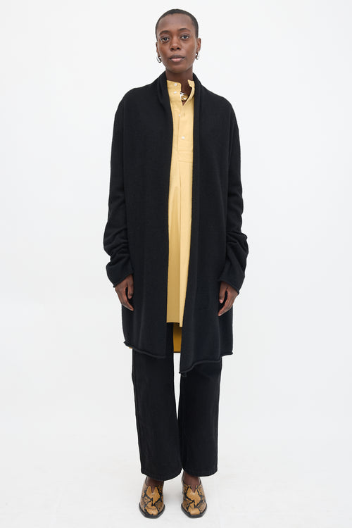 Frenckenberger Cashmere Open Cardigan