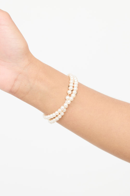 Fine Jewelry Freshwater Pearl Crown Bracelet