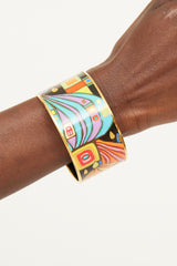 Frey Wille Gold Enamel '1002Nights' Bangle