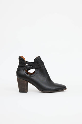 Frye Leather Cutout Boot