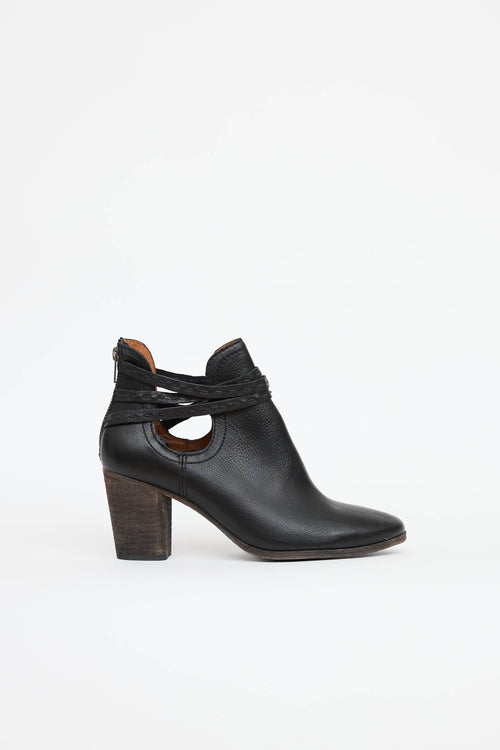 Frye Leather Cutout Boot