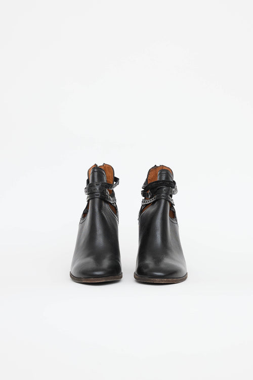 Frye Leather Cutout Boot