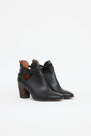 Frye Leather Cutout Boot