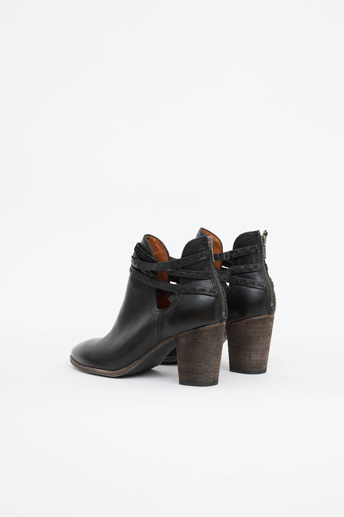 Frye Leather Cutout Boot