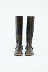 Frye Distressed Harness Boot
