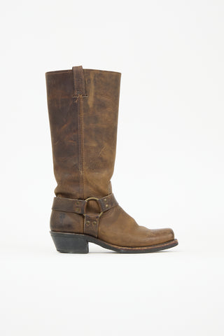 Frye Leather Harness Boot
