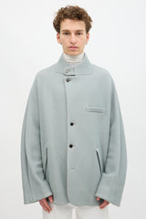 Fumito Ganryu Stand Collar Cocoon Coat