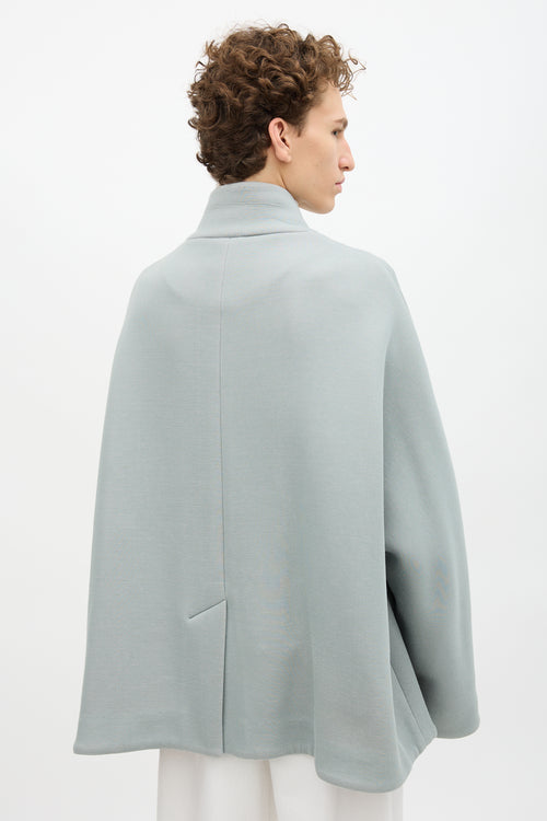 Fumito Ganryu Stand Collar Cocoon Coat