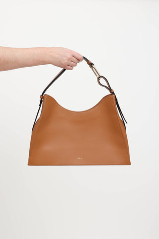 Furla Leather Nuvola Shoulder Bag